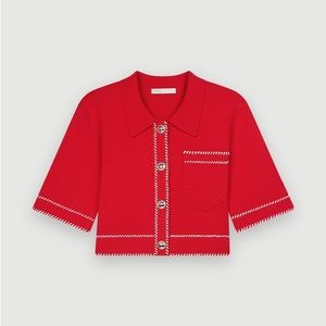 Maje Button-up woven Top